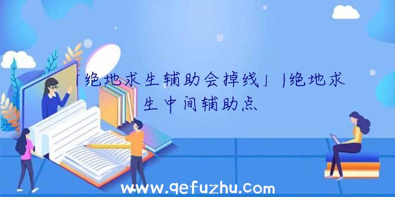 「绝地求生辅助会掉线」|绝地求生中间辅助点